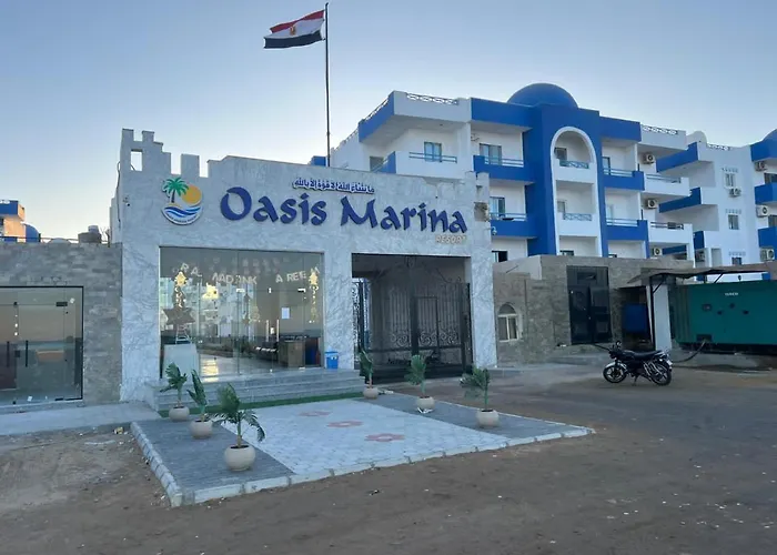 اوسيس مارينا الغردقه شقة *